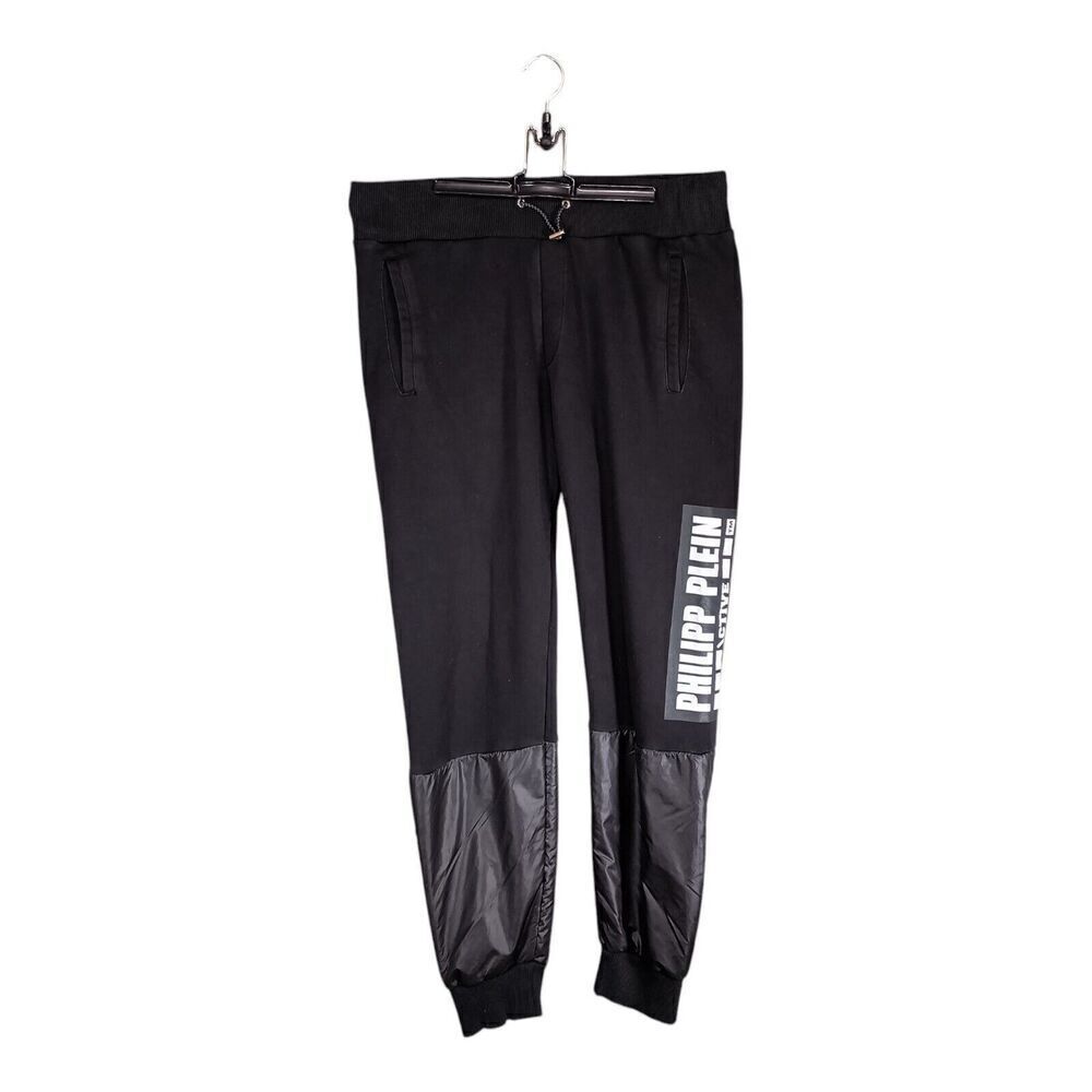 Philipp Plein Joggers Sweatpants Black Mens XL